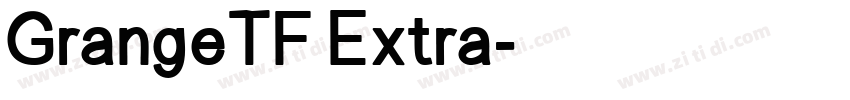 GrangeTF Extra字体转换